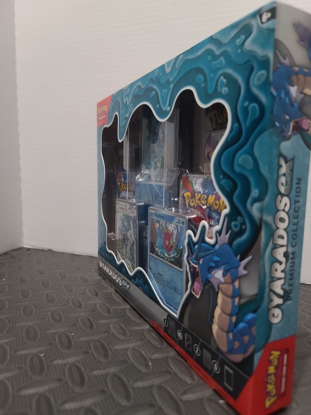 Pokemon Gyarados ex Premium Collection Blue Turquoise Box - Picture 4 of 5